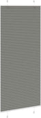 vidaXL - Plissé - rolgordijn - 90x200 - cm - stofbreedte - 89,4 - cm - antraciet