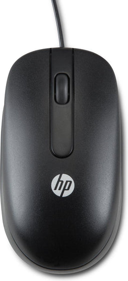 HP QY777AT - USB Bedrade Muis - Optische sensortechnologie - Zwart