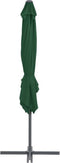 vidaXL - Parasol - met - draagbare - voet - groen