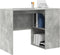 vidaXL - Bureau - Betonnen - Eik - 102x50x75 - cm - Geengineerd - Hout