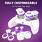 PDP Pro BFG - Draadloze Gamecontroller - Modulaire configuratie - Paars Wit
