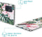 iMoshion Hoesje Geschikt voor Samsung Galaxy A51 Hoesje Siliconen - iMoshion Design hoesje - Groen / Roze / Tropical Jungle