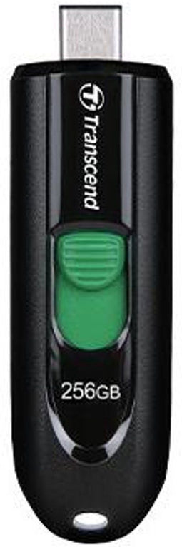 Transcend JetFlash 790C - USB-stick 256GB USB-C 3.2 Gen 1 - Zwart