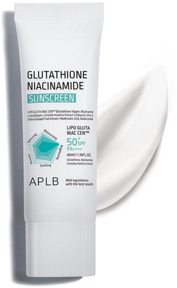 APLB Glutathione Niacinamide - Zonnebrand - SPF 50+ PA++++ - 40 ml