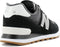 New Balance ML574 D - Lage sneakers - Suède en mesh - Zwart/Grijs (2020)