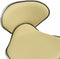 vidaXL - Kantoorstoel - kunstleer - crèmekleurig