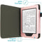imoshion E-reader Hoesje - Geschikt voor Tolino Page 2 - Vegan Leather Bookcase - Rosé Goud