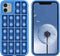 iMoshion Hoesje Geschikt voor iPhone 11 Hoesje Siliconen - iMoshion Pop It Fidget Toy - Pop It hoesje - Donkerblauw