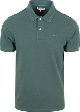 McGregor Piqué Polo - Regular-Fit - 100% Katoen - Donkergroen