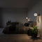 V-TAC VT-89021 - Wandlamp - 10W 1200 Lumen 3000K - Wit + Geborsteld Nikkel
