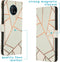 iMoshion Hoesje Geschikt voor Nokia G50 Hoesje Met Pasjeshouder - iMoshion Design Softcase Bookcase - Meerkleurig / White Graphic