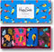 Happy Socks - Forrest Gift Box - Unisex - 4 paar sokken - Blauw Roze Oranje Bruin (4 paar)