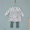 Prénatal Newborn Rib Broekje - Babykleding Unisex - Elastische Tailleband - Kaki Groen