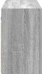 vidaXL - Badkamerwandkast - 100x25x40 - cm - bewerkt - hout - grijs - sonoma - eiken