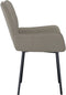 vidaXL - Eetkamerstoelen - 2 - st - fluweel - lichtgrijs
