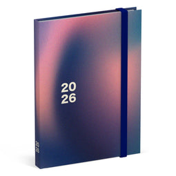 Lannoo Gradient Agenda - Standaard agenda - 110x150mm - Midnight Blush