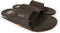 Reef Fanning Slide - Heren Slippers - Waterbestendig - Zwart/Zilver - Maat 44