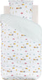 Atmosphera Kids Dekbedovertrek set met 1 kussensloop 140x200cm/65x65cm - Auto