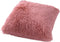 Dutch Decor FLUFFY - Sierkussen unikleur 45x45 cm - Coral Blush - roze - Inclusief binnenkussen