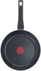 Tefal Easy Cook & Clean - Koekenpannenset - Ø24 en Ø28 cm - Anti-aanbaklaag - Aluminium - Zwart