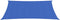 vidaXL - Zonnezeil - 160 - g/m² - 2x4,5 - m - HDPE - blauw