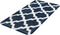 Dutch House Badmat Toulon - Badmat 60x90cm - Blauw - Antislip - Badmatten - Anti Slip Douchemat - Badkamer Mat - Snel Absorberend - Snel Drogende Badmat