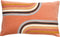 Dutch Decor RENLY - Sierkussen velvet - 40x60 cm - Muted Clay - roze - retro dessin - Inclusief binnenkussen