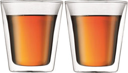 Bodum CANTEEN - Dubbelwandige Glazen - Isolerend - 0.10 l (2 stuks)
