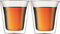 Bodum CANTEEN - Dubbelwandige Glazen - Isolerend - 0.10 l (2 stuks)