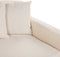 Bekleding voor driezitsbank GILJA Beige