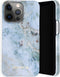 Selencia Hoesje Geschikt voor iPhone 13 Pro Hoesje - Selencia Maya Fashion Backcover - blauw
