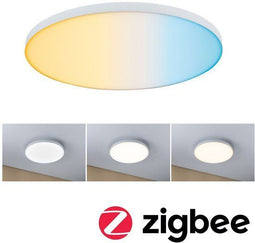 Liora - LED-paneel - Smart Home Zigbee 3.0 - 400mm 22W 2200lm Tunable White dimbaar