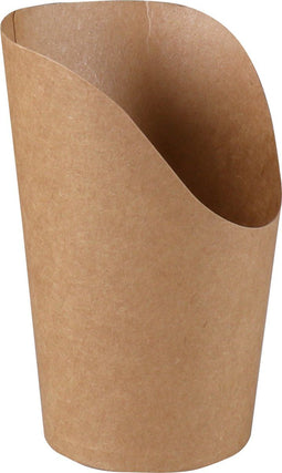 Biodore Bak | Kraftpapier + PLA | 350ml | 12oz | bruin | 1000 stuks