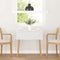 vidaXL - Eettafel - massief - hout - naturel - rubber