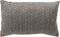 Dutch Decor VERANO - Outdoor Kussenhoes 30x50 cm - waterafstotend en uv-bestendig - Charcoal Gray - antraciet