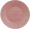 Eetbord Roze Glas 32,5 x 2 x 32,5 cm (6 Stuks)