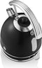 Swan Retro Waterkoker - 1.8 Liter - 3000 Watt - Zwart