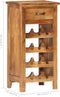 vidaXL - Wijnkast - 40x30x80 - cm - massief - acaciahout