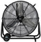 Perel TOOL173 - Vloerventilator - Ø 60 cm 2 snelheden metaal zwart