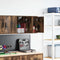 vidaXL - Garagewandkasten - 2 - st - Spaanplaat - gerookt - eikenhout