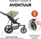 Hauck Runner 3 - Buggy - XL-luchtwielen - Vering - Olive