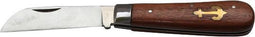 W-Selected Anker Zakmes - 18 cm - RVS, Sapeli & Messing Detail