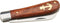W-Selected Anker Zakmes - 18 cm - RVS, Sapeli & Messing Detail