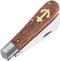 W-Selected Anker Zakmes - 18 cm - RVS, Sapeli & Messing Detail