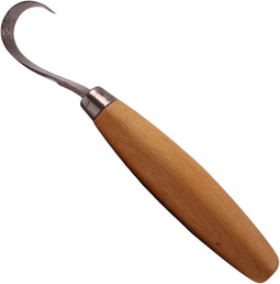 W-Selected Boomchirurgenmes met Cilindervormig Houten Heft - 16 cm