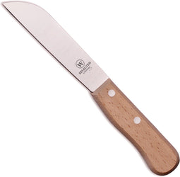 W-Selected Carbon Kool/Broodmes 13 cm - Beukenhouten Handvat