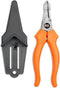 W-selected Ergonomische RVS Snoeischaar 15 cm - Lichtgewicht en Duurzaam met Beschermkapje
