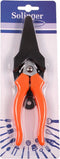W-selected Ergonomische RVS Snoeischaar 15 cm - Lichtgewicht en Duurzaam met Beschermkapje