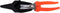 W-selected Ergonomische RVS Snoeischaar 15 cm - Lichtgewicht en Duurzaam met Beschermkapje