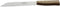 W-Selected Groentemes met Gegolfd Carbon Lemmet - 21 cm - Beukenhouten Heft